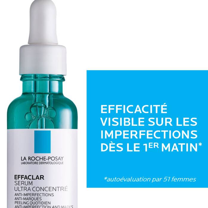 3337875722827_EFFACLAR-SERUM_30ml_02_La-Roche-Posay (1) EFFACLAR Sérum à l'Acide Salicylique Ultra Concentré – Image 3